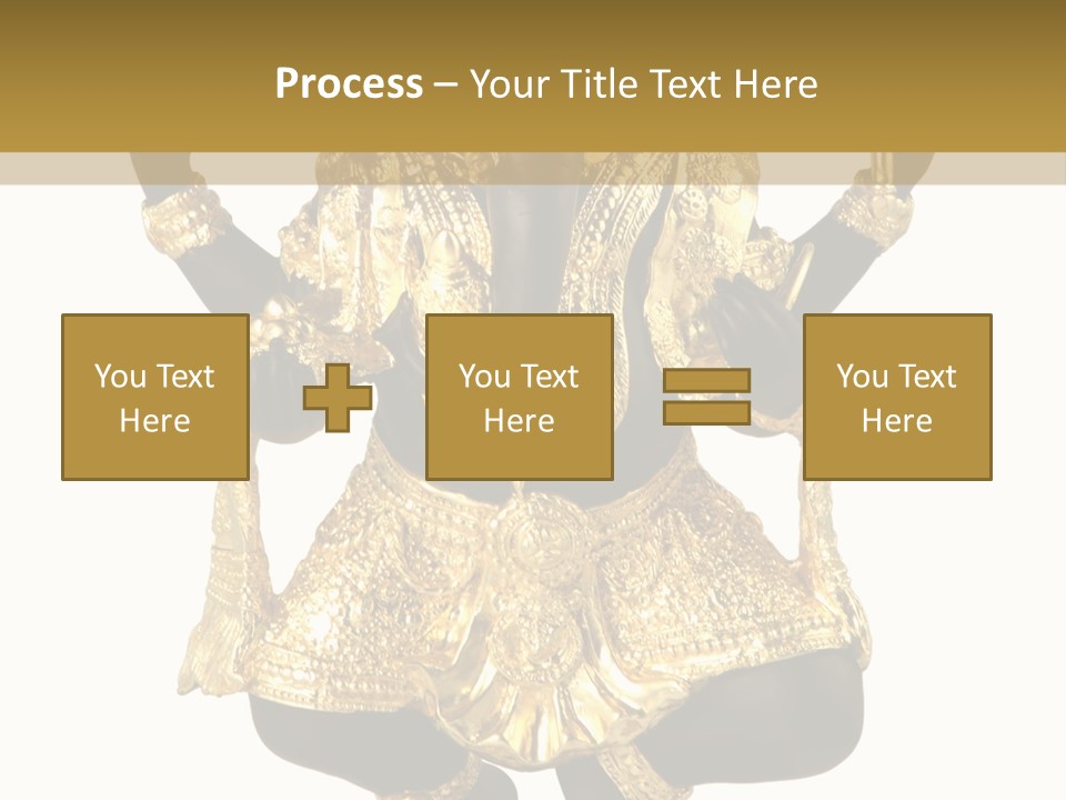 Asia Buddha Statue PowerPoint Template