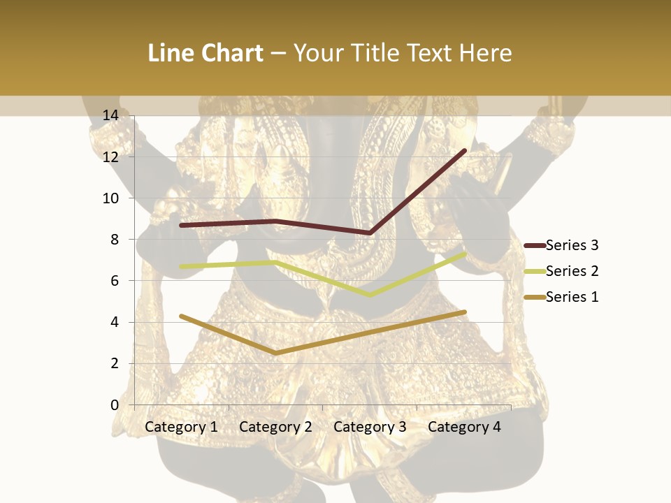 Asia Buddha Statue PowerPoint Template
