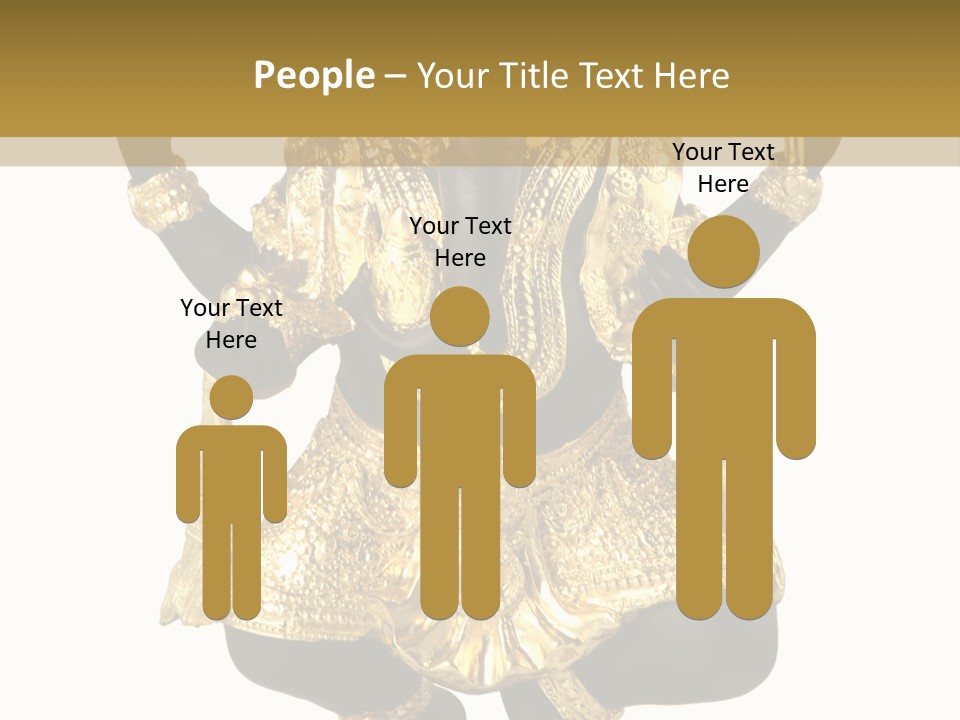 Asia Buddha Statue PowerPoint Template