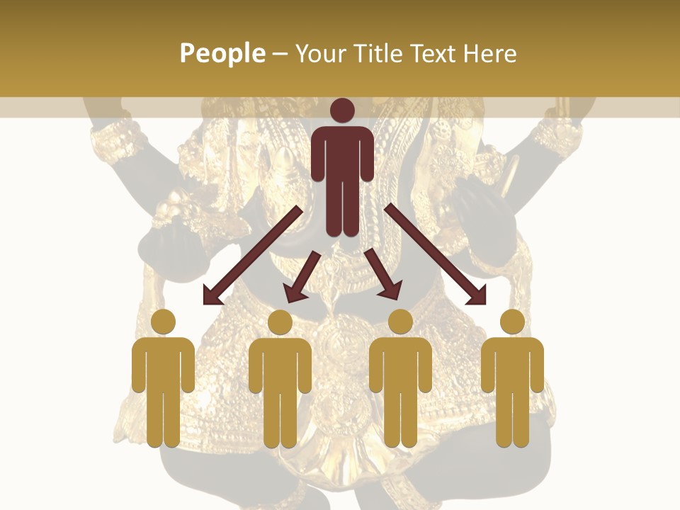 Asia Buddha Statue PowerPoint Template