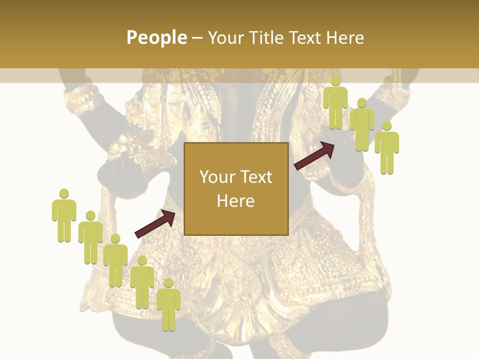 Asia Buddha Statue PowerPoint Template