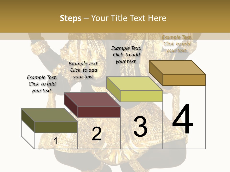 Asia Buddha Statue PowerPoint Template