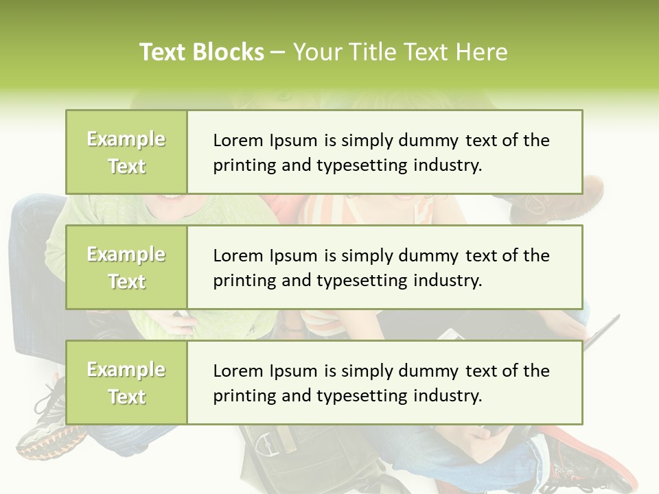 A Group Of People Sitting Next To Each Other With A Laptop PowerPoint Template