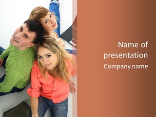 Youth Emotion Friendship PowerPoint Template