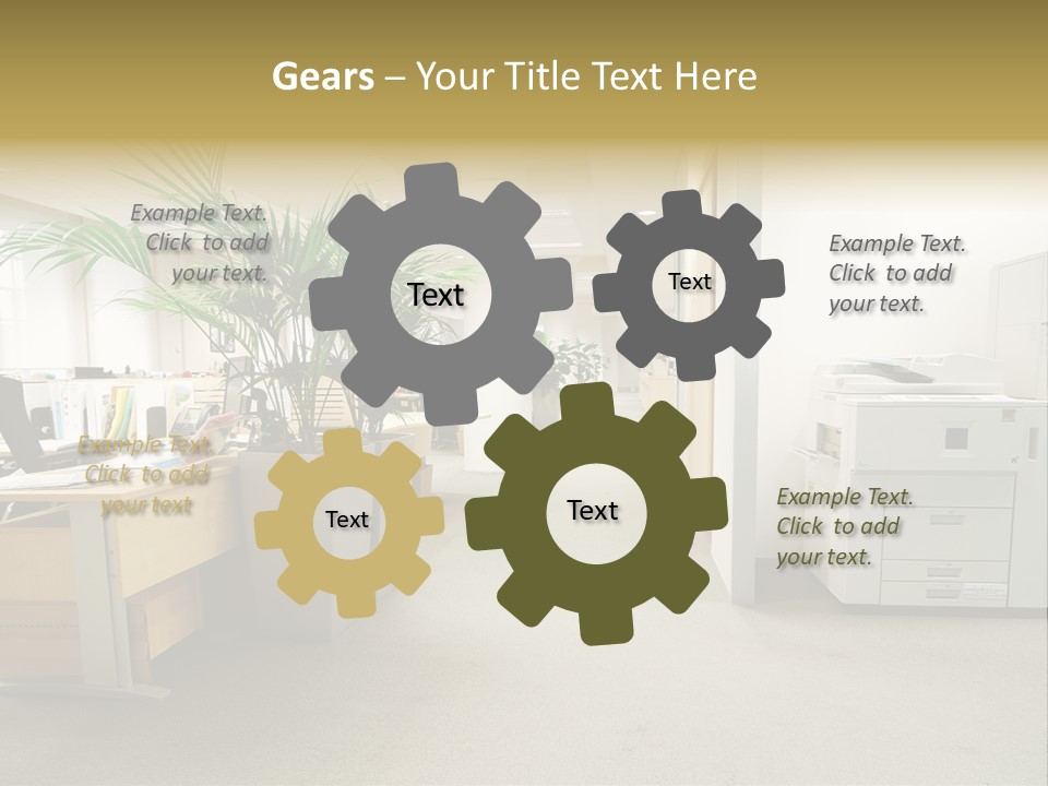 Data Learning Classroom PowerPoint Template