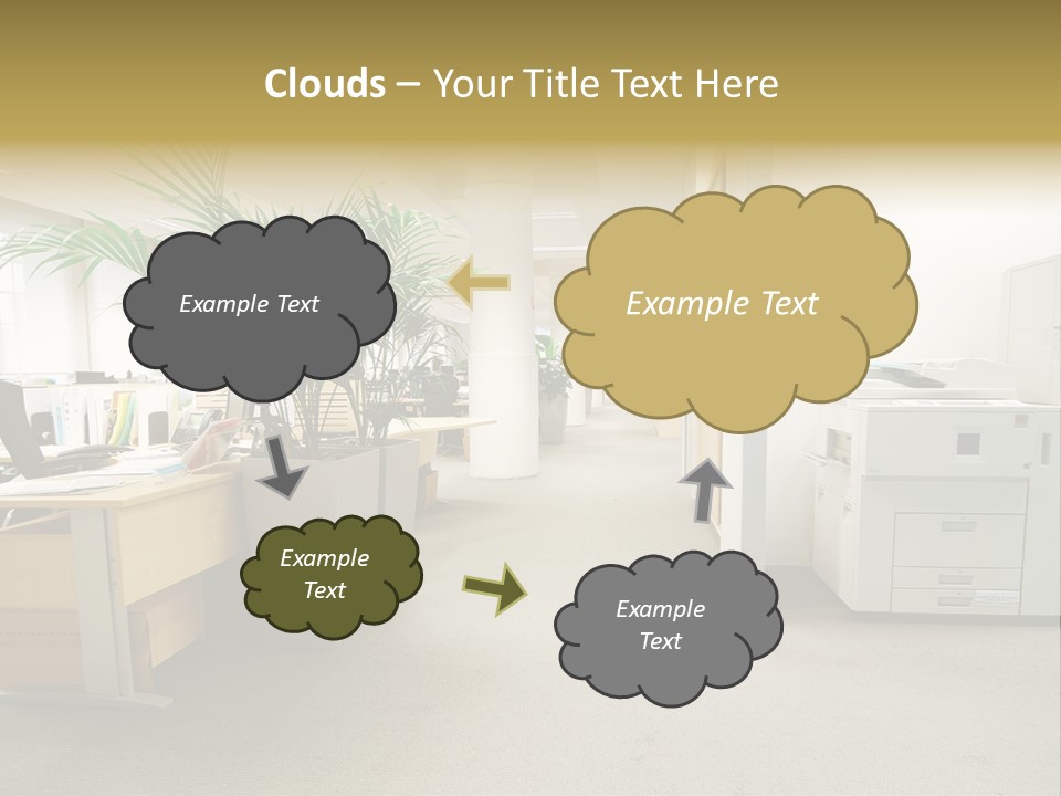 Data Learning Classroom PowerPoint Template