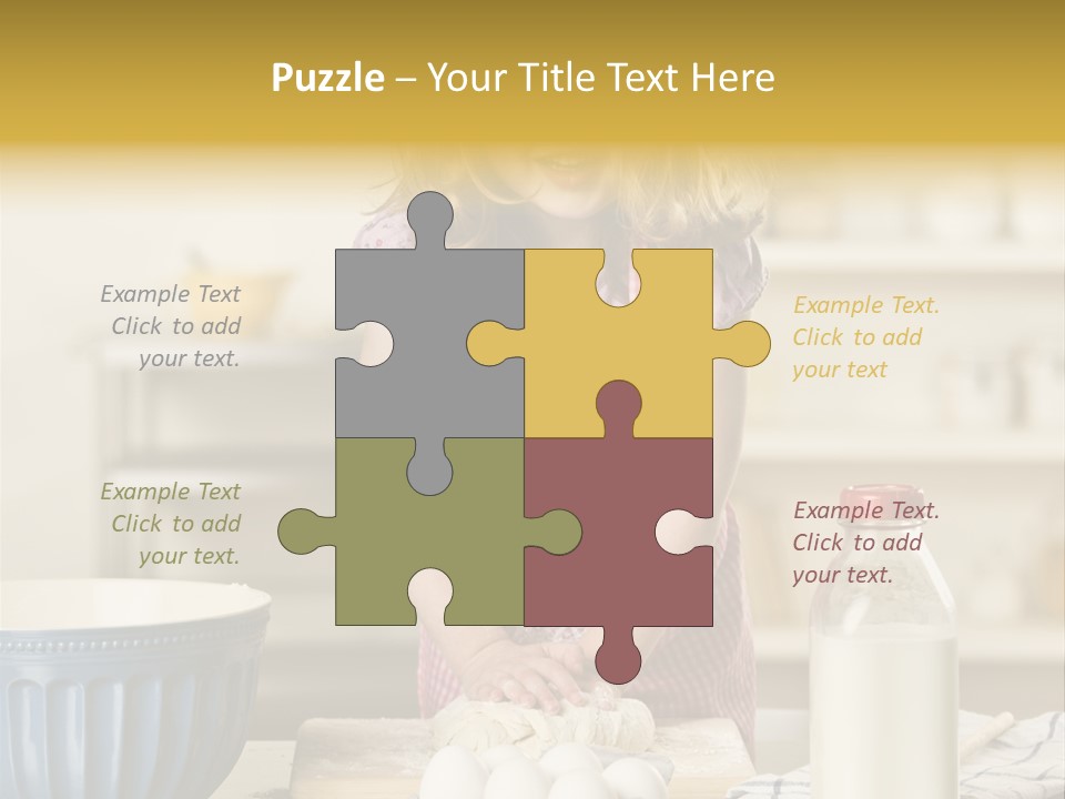 Culinary Clothing Tshirt PowerPoint Template