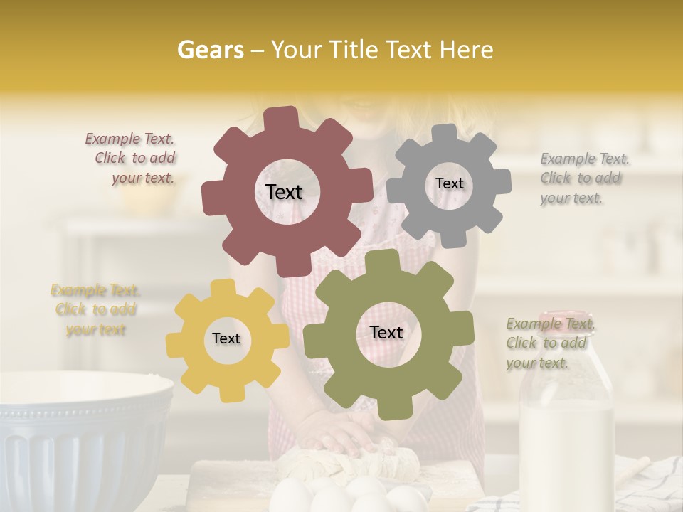 Culinary Clothing Tshirt PowerPoint Template