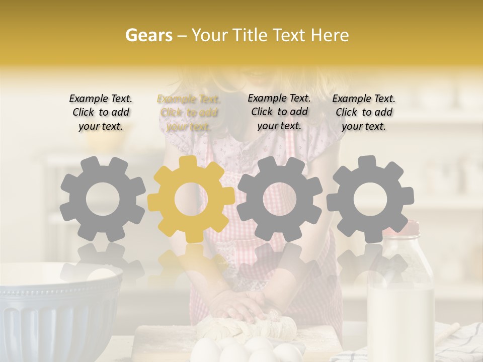 Culinary Clothing Tshirt PowerPoint Template