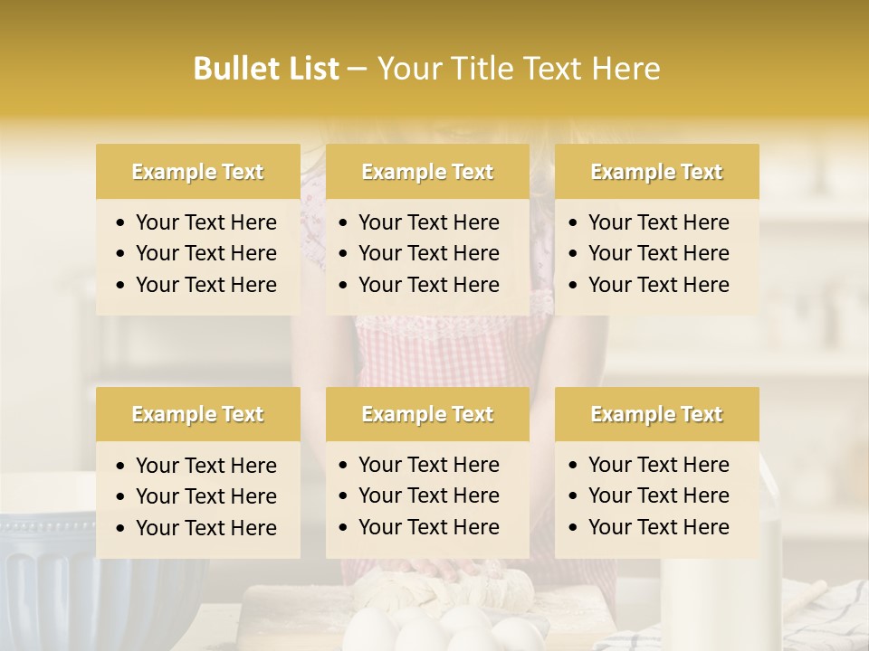 Culinary Clothing Tshirt PowerPoint Template