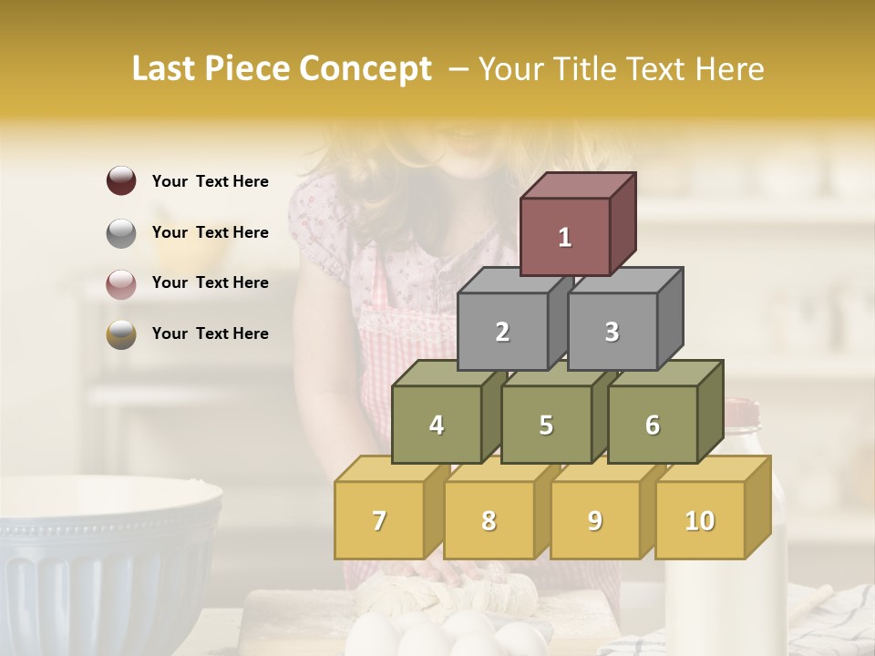 Culinary Clothing Tshirt PowerPoint Template