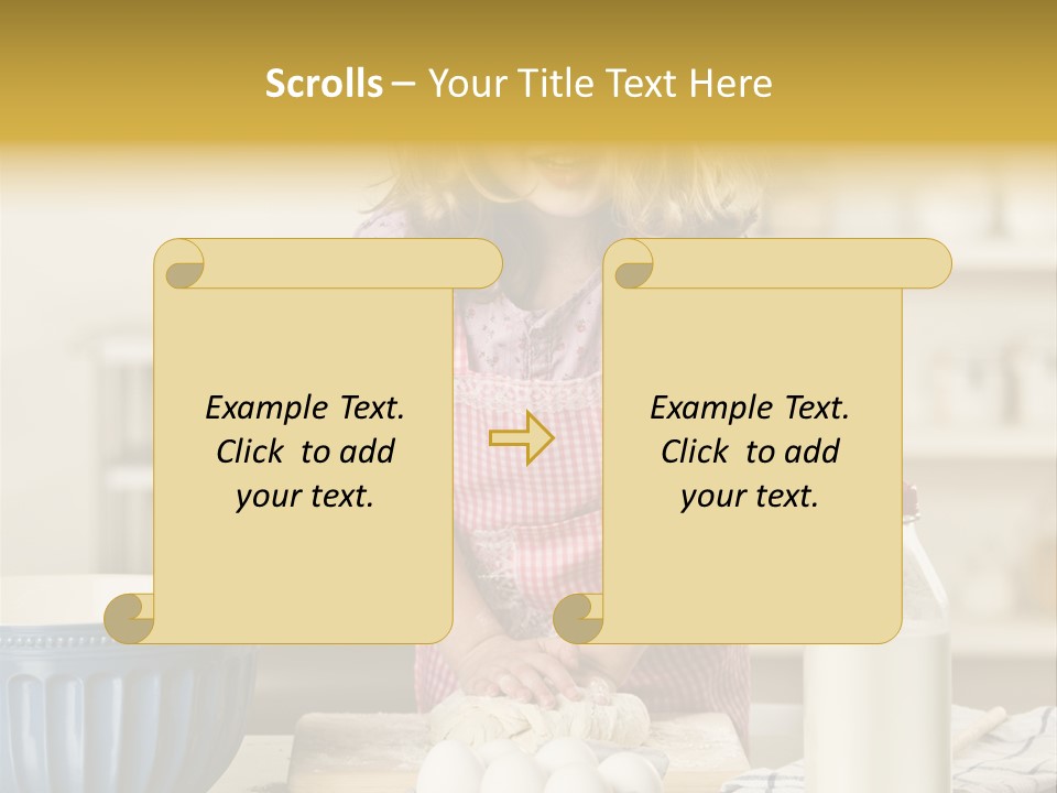 Culinary Clothing Tshirt PowerPoint Template