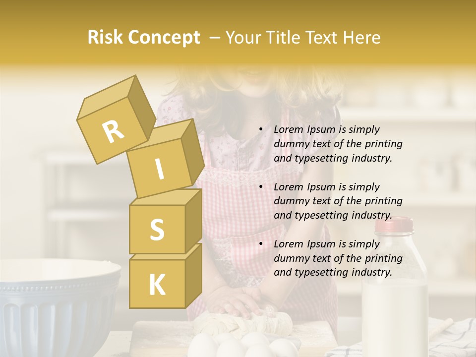 Culinary Clothing Tshirt PowerPoint Template