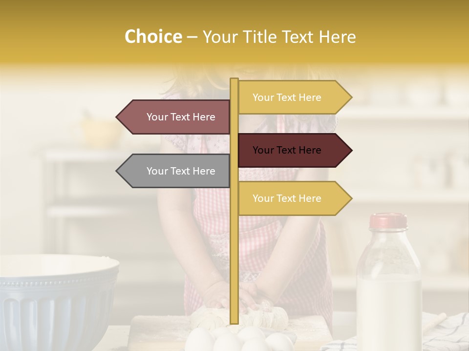 Culinary Clothing Tshirt PowerPoint Template