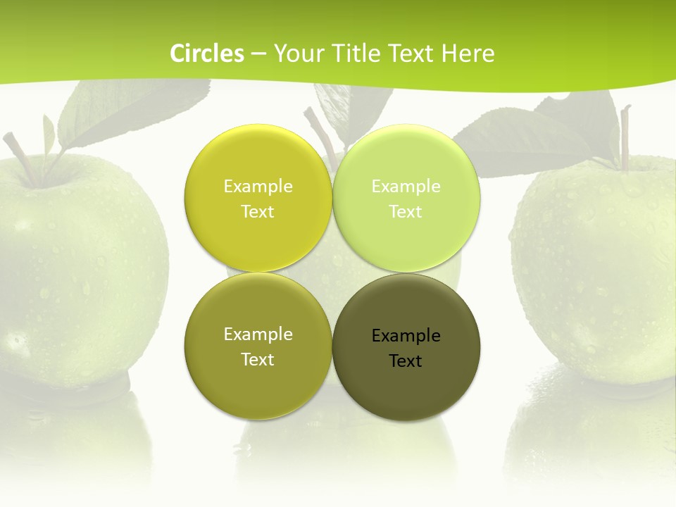 Three Eat Food PowerPoint Template