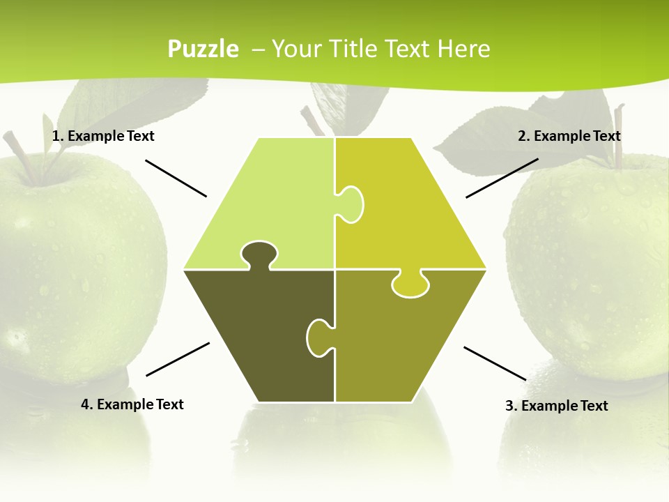 Three Eat Food PowerPoint Template