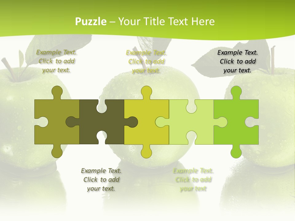 Three Eat Food PowerPoint Template