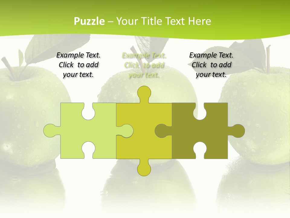 Three Eat Food PowerPoint Template