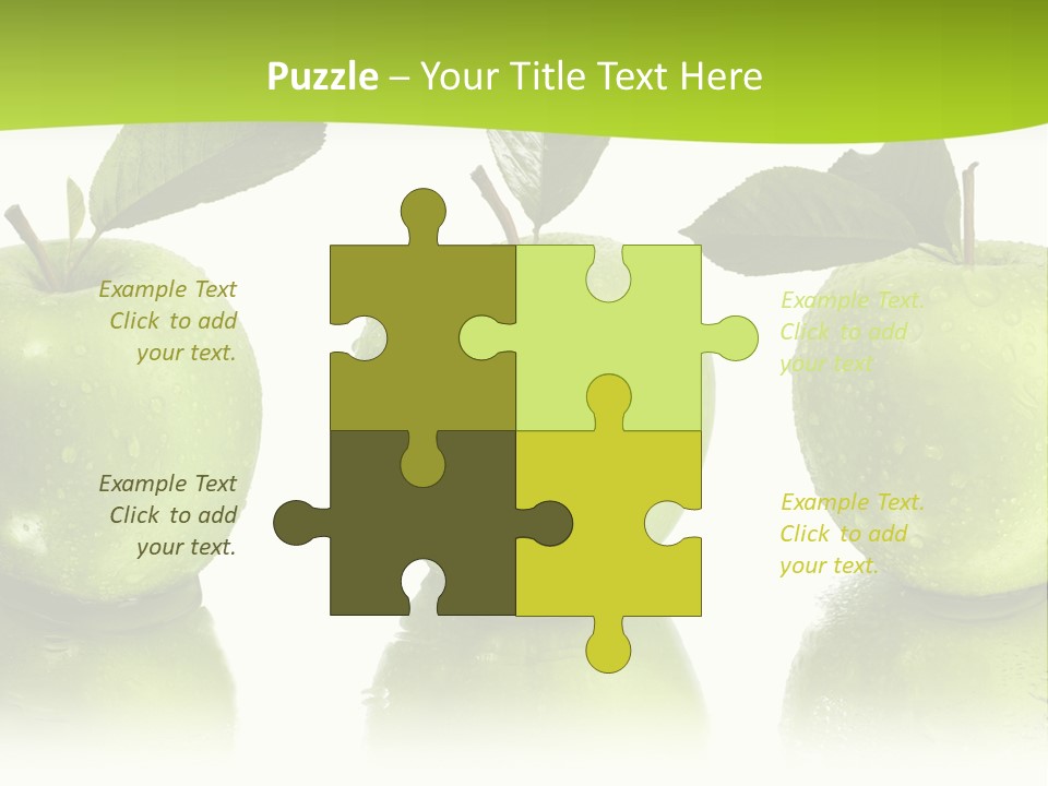 Three Eat Food PowerPoint Template