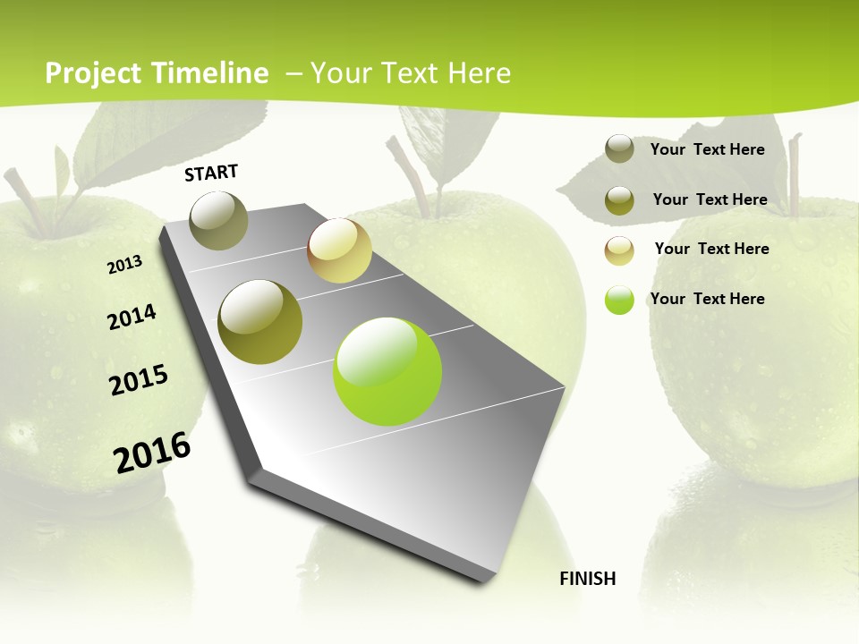 Three Eat Food PowerPoint Template