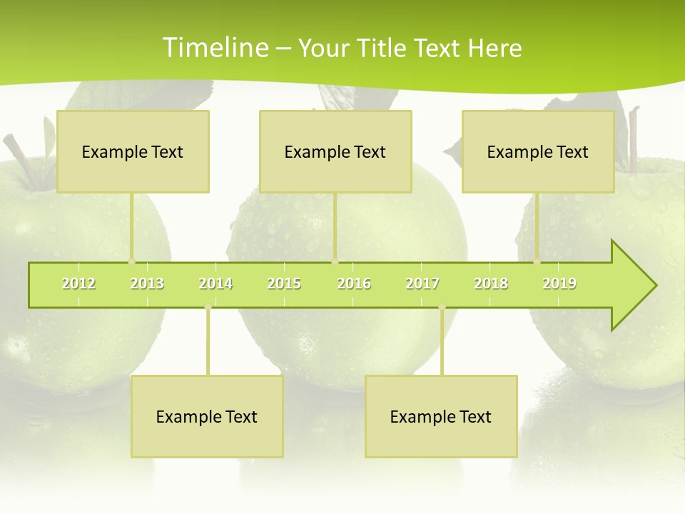 Three Eat Food PowerPoint Template