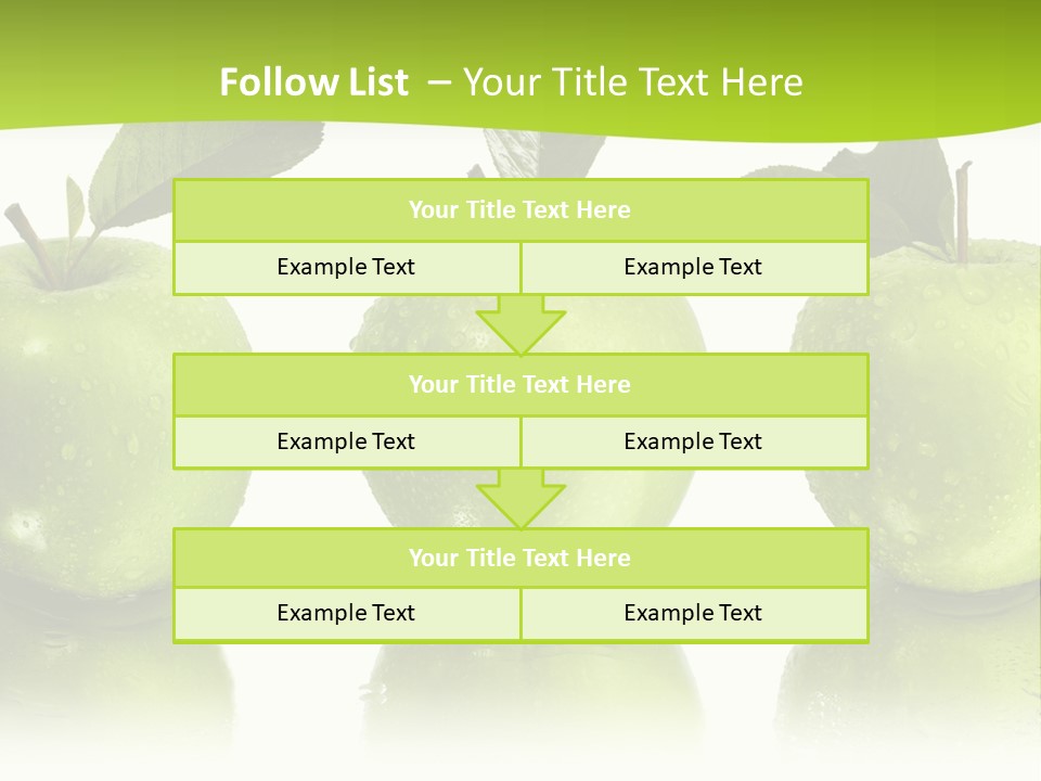 Three Eat Food PowerPoint Template