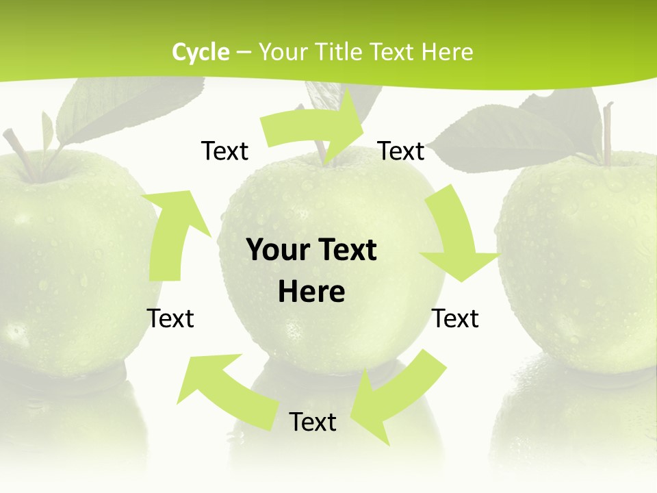 Three Eat Food PowerPoint Template