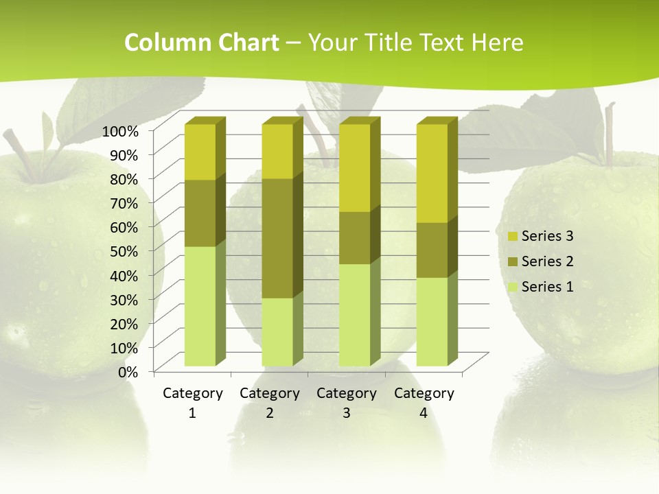 Three Eat Food PowerPoint Template