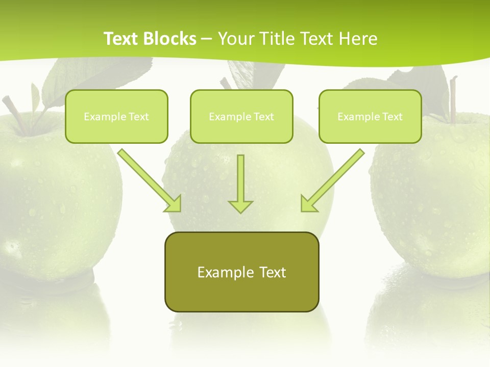 Three Eat Food PowerPoint Template