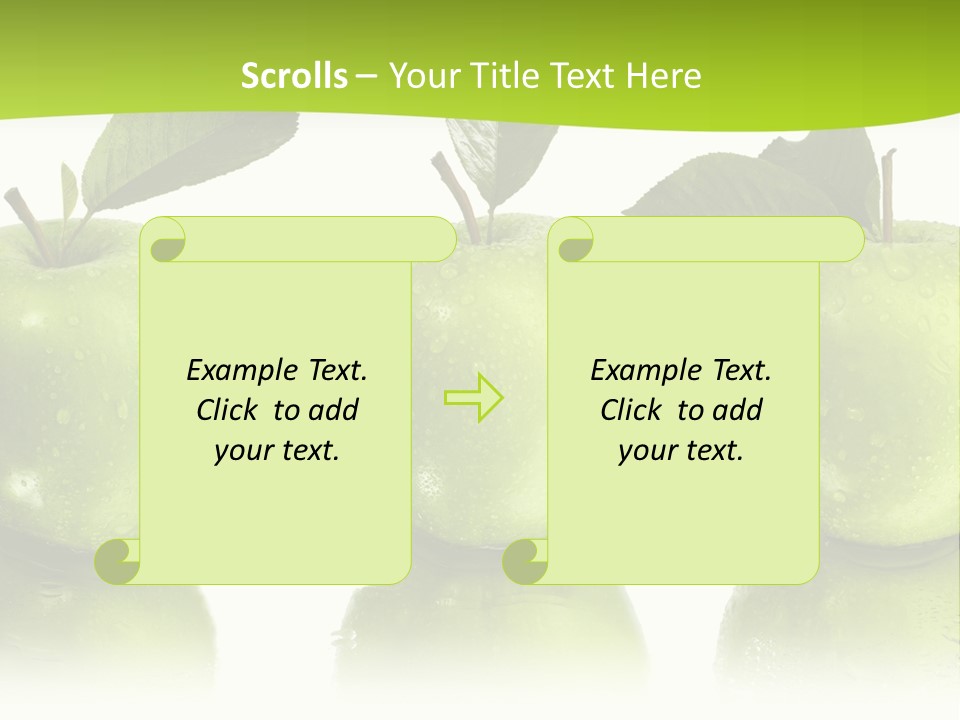 Three Eat Food PowerPoint Template