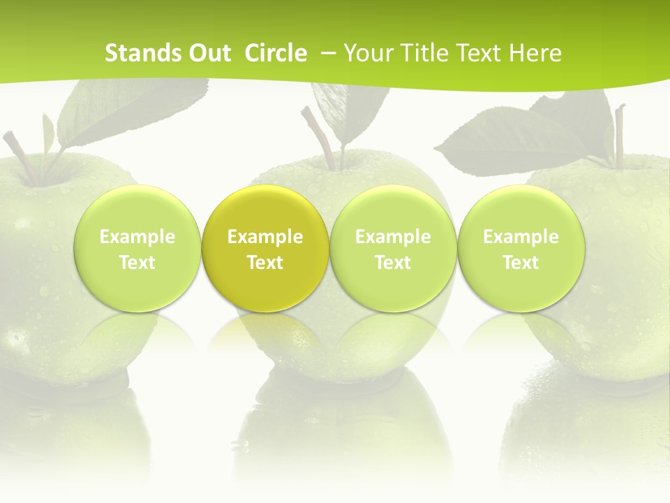 Three Eat Food PowerPoint Template