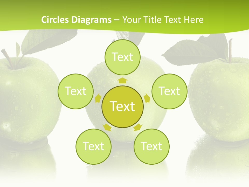 Three Eat Food PowerPoint Template