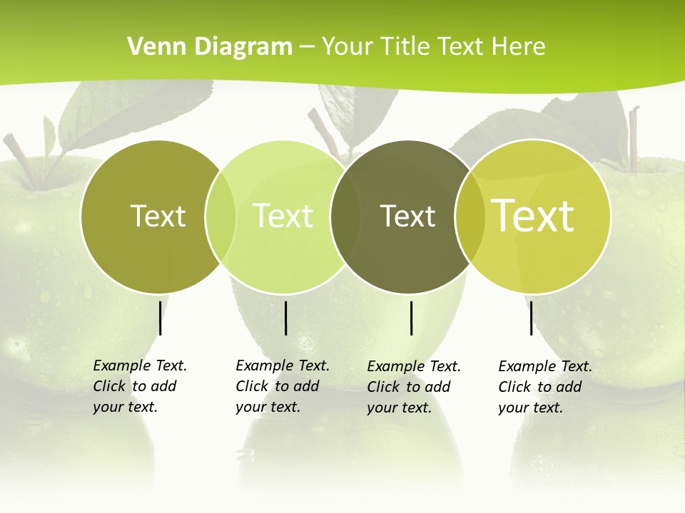 Three Eat Food PowerPoint Template