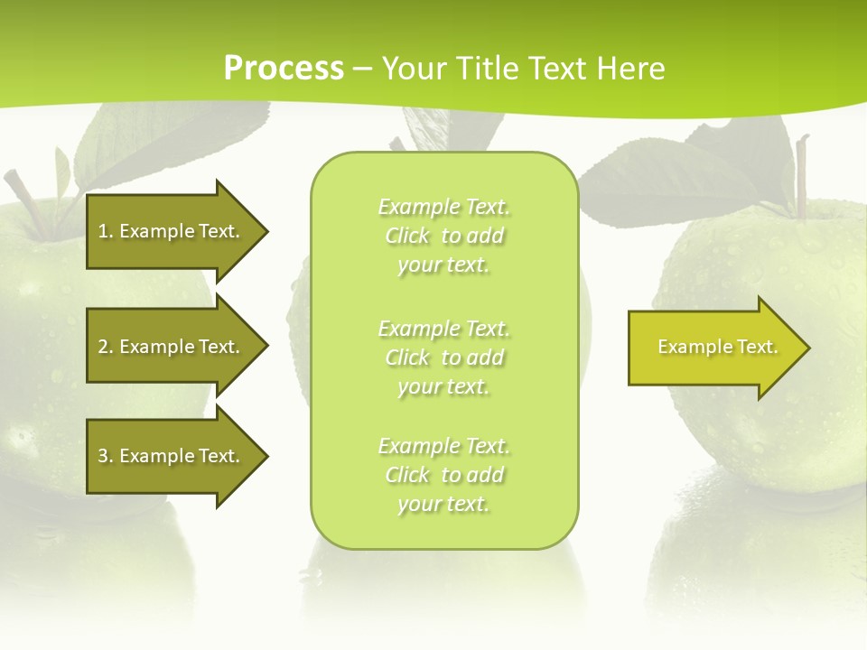 Three Eat Food PowerPoint Template