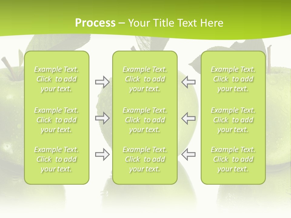 Three Eat Food PowerPoint Template