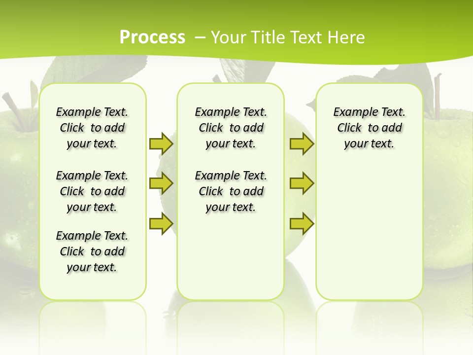 Three Eat Food PowerPoint Template