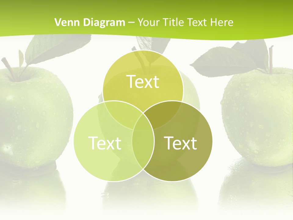 Three Eat Food PowerPoint Template