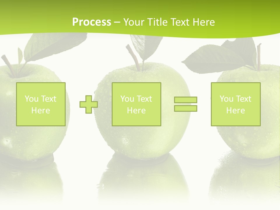 Three Eat Food PowerPoint Template