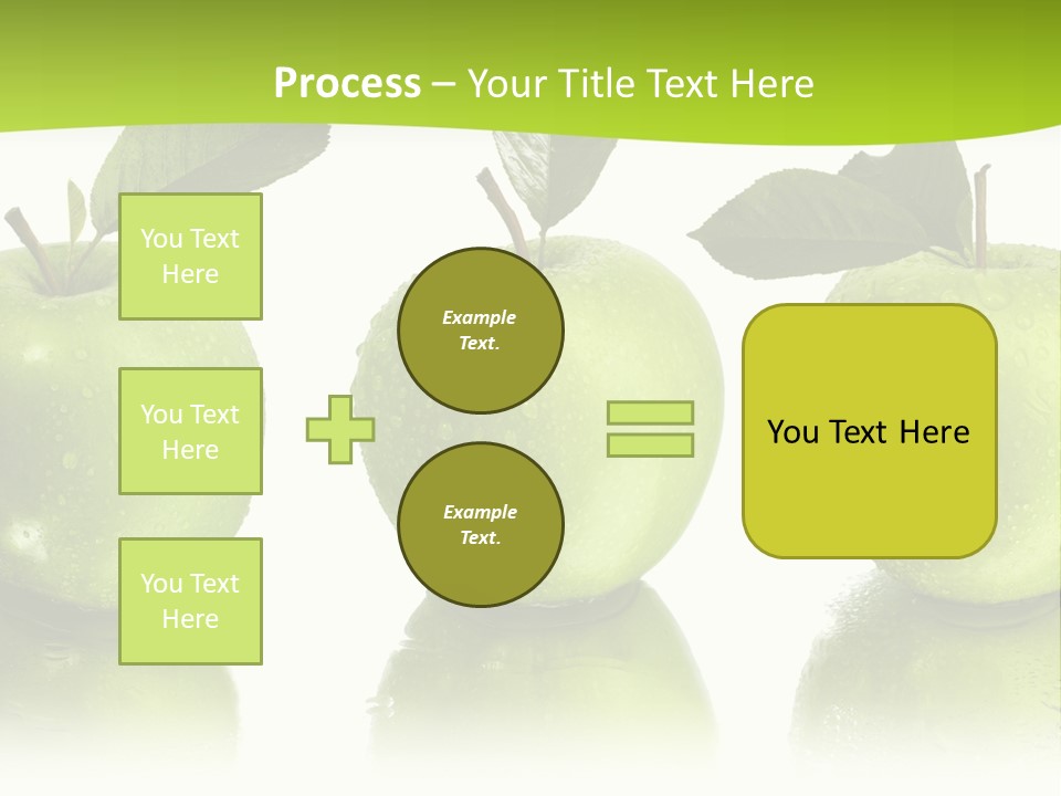 Three Eat Food PowerPoint Template