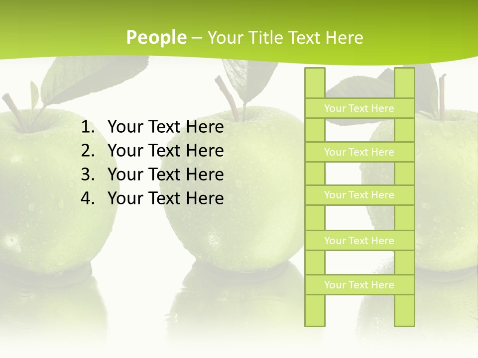 Three Eat Food PowerPoint Template