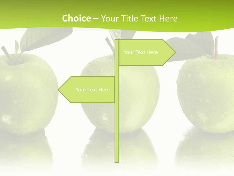 Three Eat Food PowerPoint Template