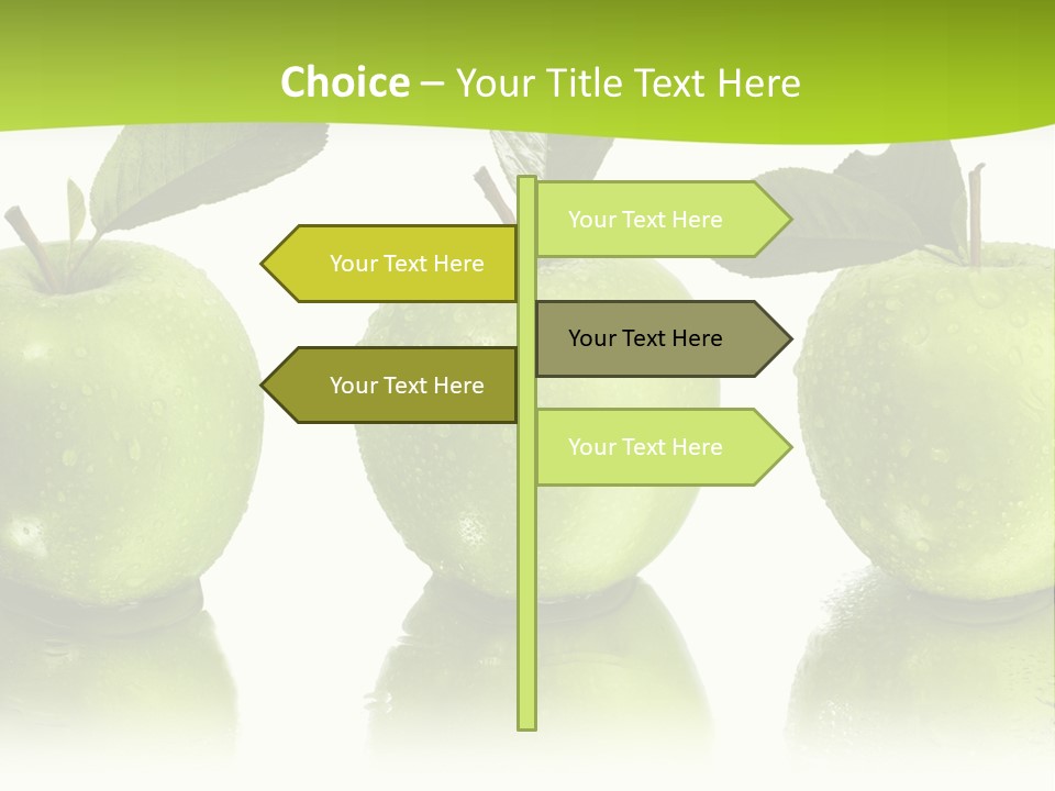Three Eat Food PowerPoint Template
