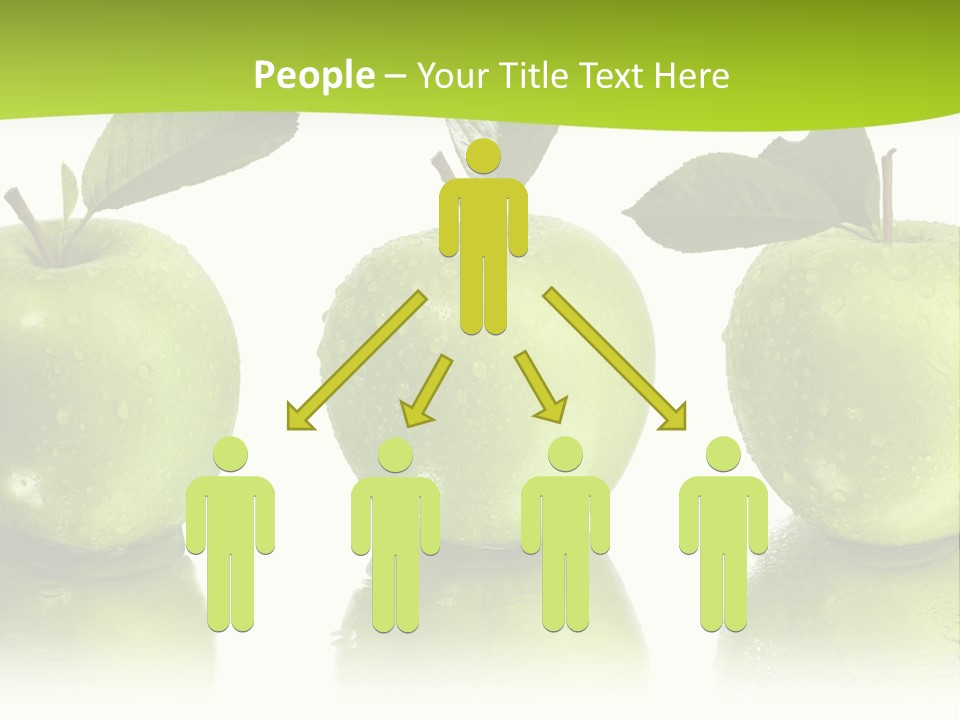 Three Eat Food PowerPoint Template