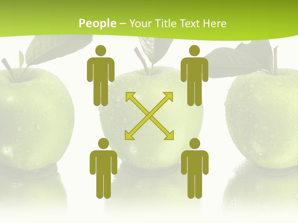 Three Eat Food PowerPoint Template