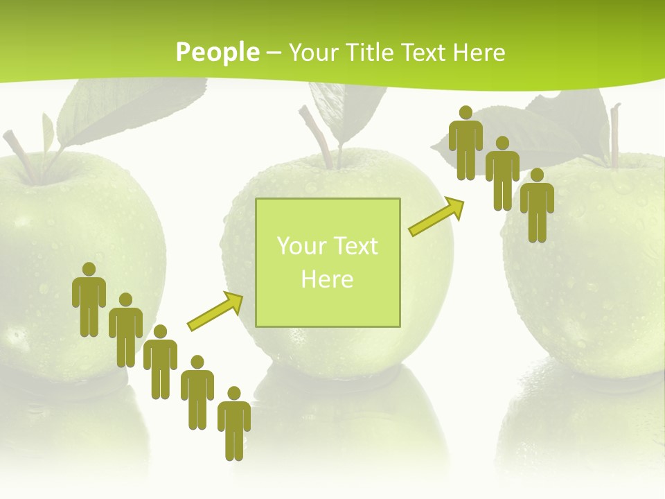 Three Eat Food PowerPoint Template