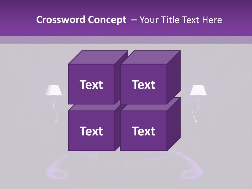 Home Brick Decorate PowerPoint Template