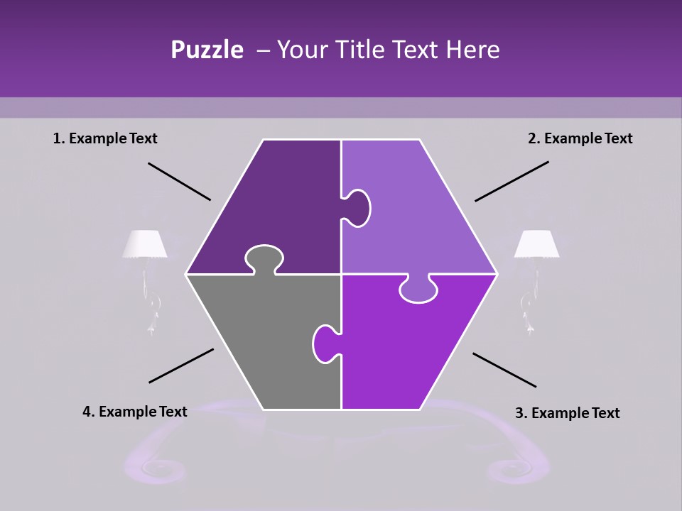 Home Brick Decorate PowerPoint Template