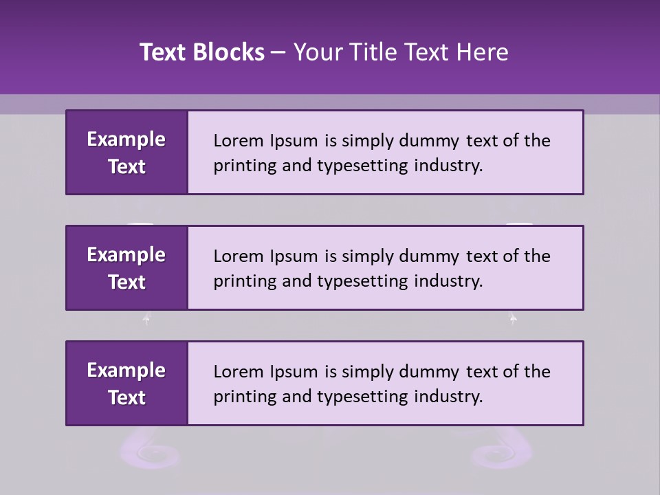 Home Brick Decorate PowerPoint Template