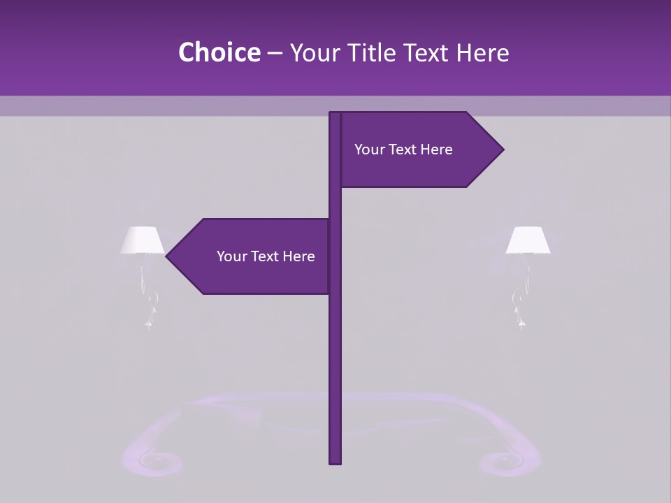 Home Brick Decorate PowerPoint Template