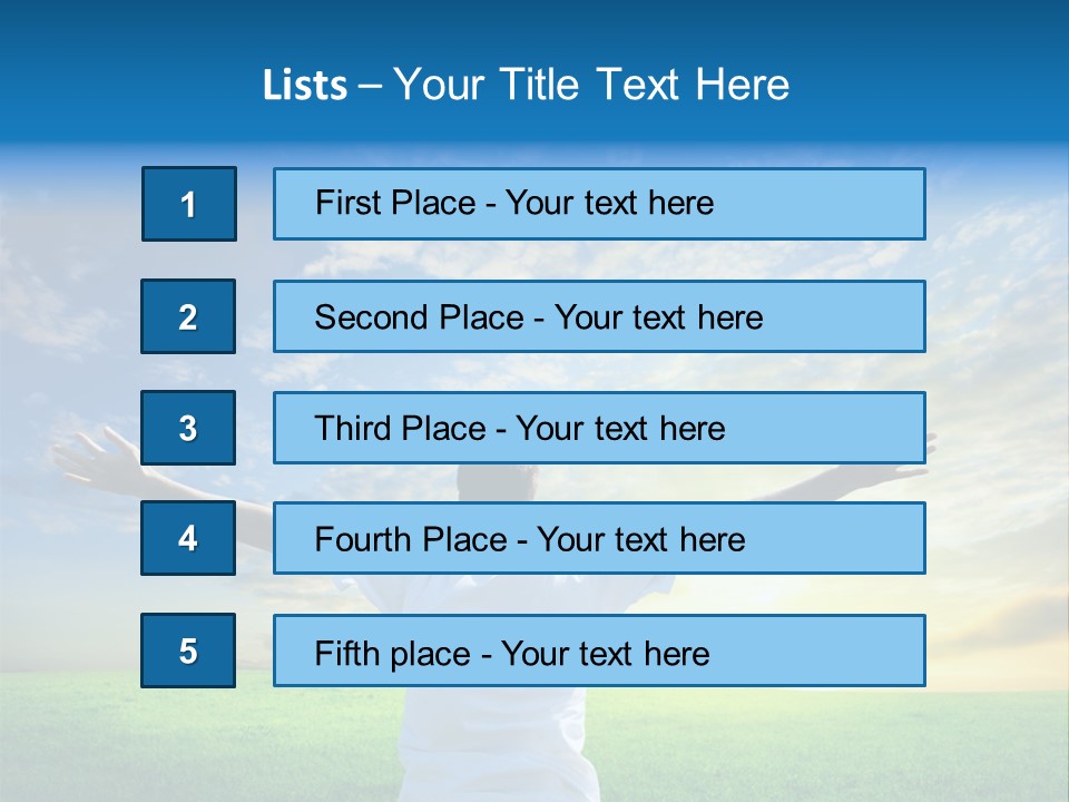 Anniversary Gold Concept PowerPoint Template